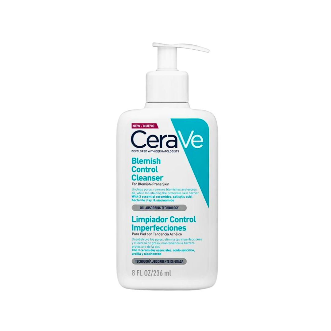 CERAVE Blemish Control Limpiador Antiimperfecciones MVE Technology 236 ml