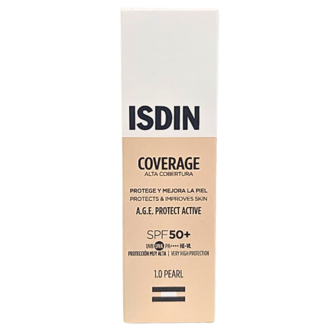 COVERAGE Tono 1 Pearl FPS 50+ Base de Maquillaje Isdin 30 gr