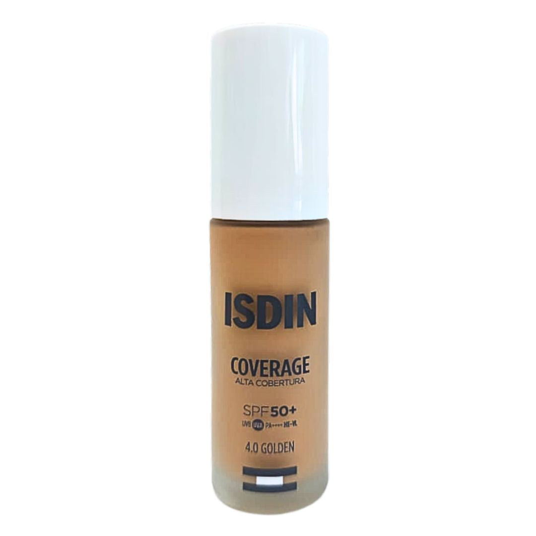 COVERAGE Tono 4 Golden FPS 50+ Base de Maquillaje Isdin 30 gr