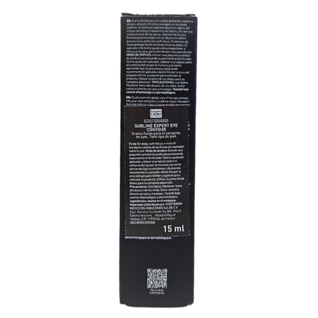 BLACK DIAMOND Sublime Expert Contorno de Ojos Martiderm 15 ml