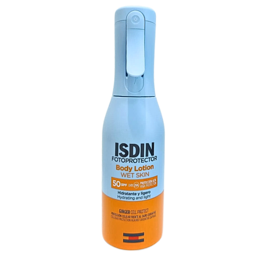 Protector Solar BODY LOTION Wet Skin SPF 50 Isdin 250 ml