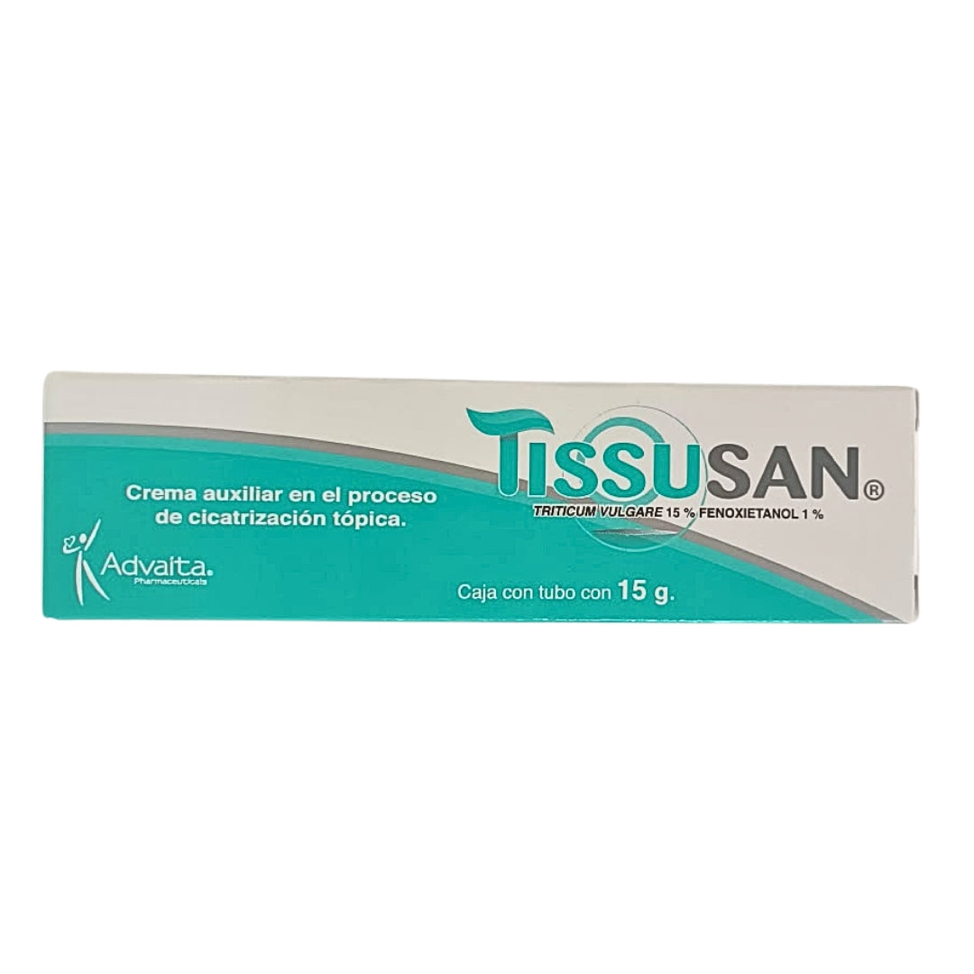 Triticum Vulgare 15% Fenoxietanol 1% TISSUSAN Crema 15 gr