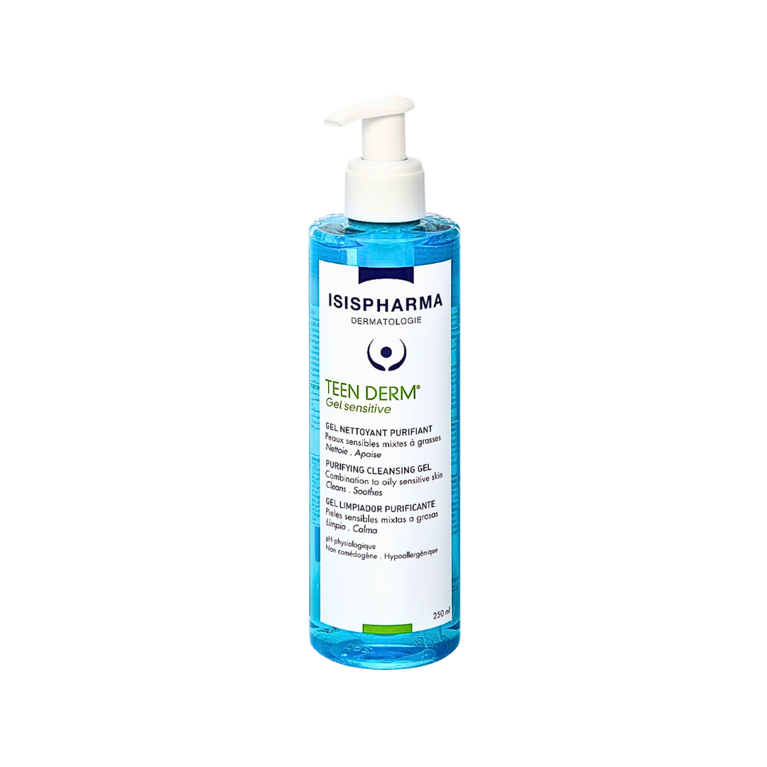 TEEN DERM Sensitive Gel Limpiador Purificante