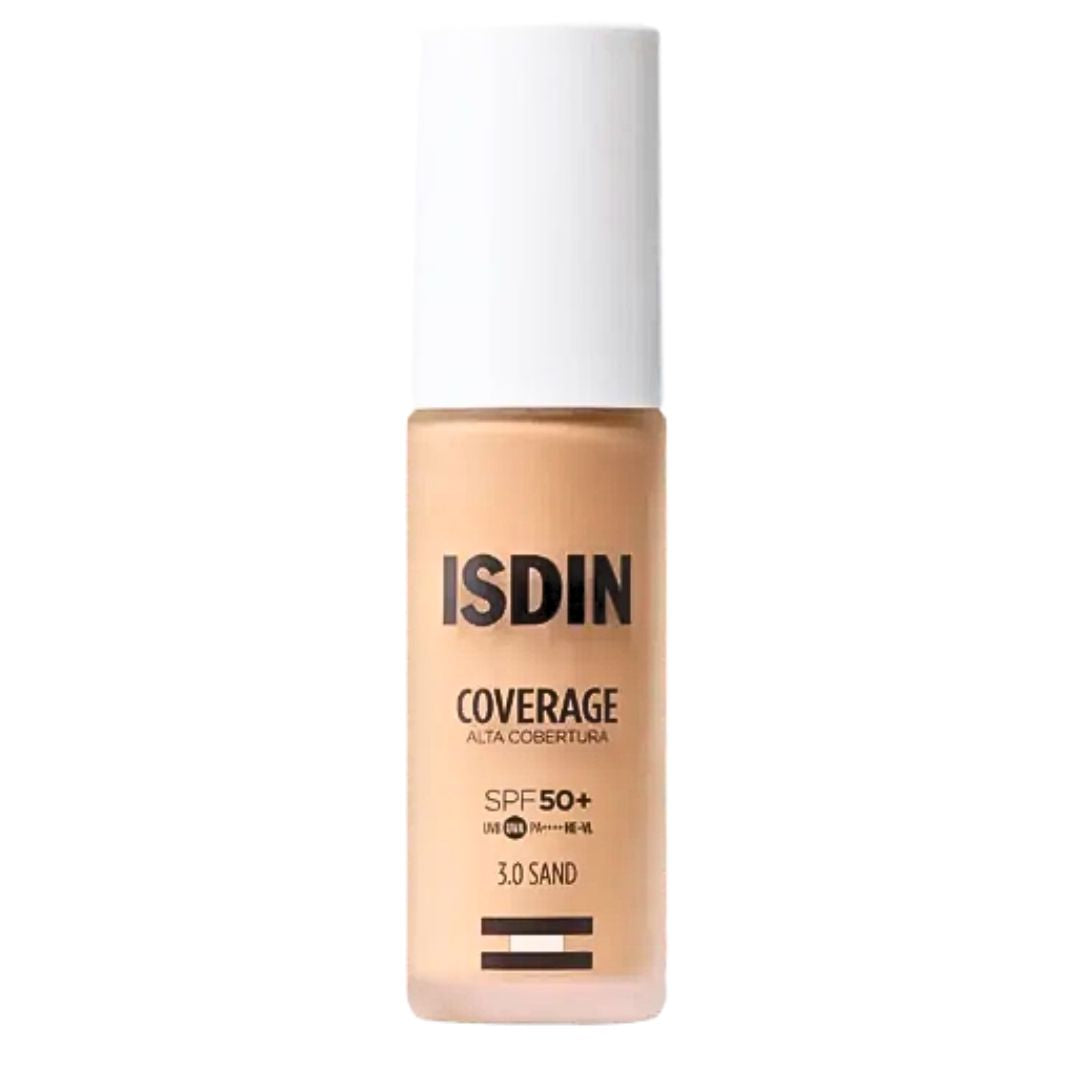 COVERAGE Tono 3 Sand FPS 50+ Base de Maquillaje Isdin 30 gr