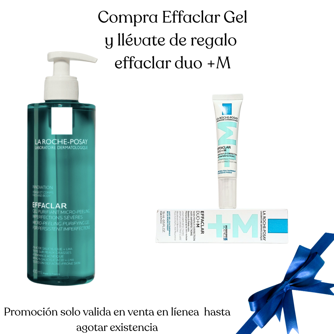 EFFACLAR Gel Purificante Microexfoliante La Roche-Posay 400 ml