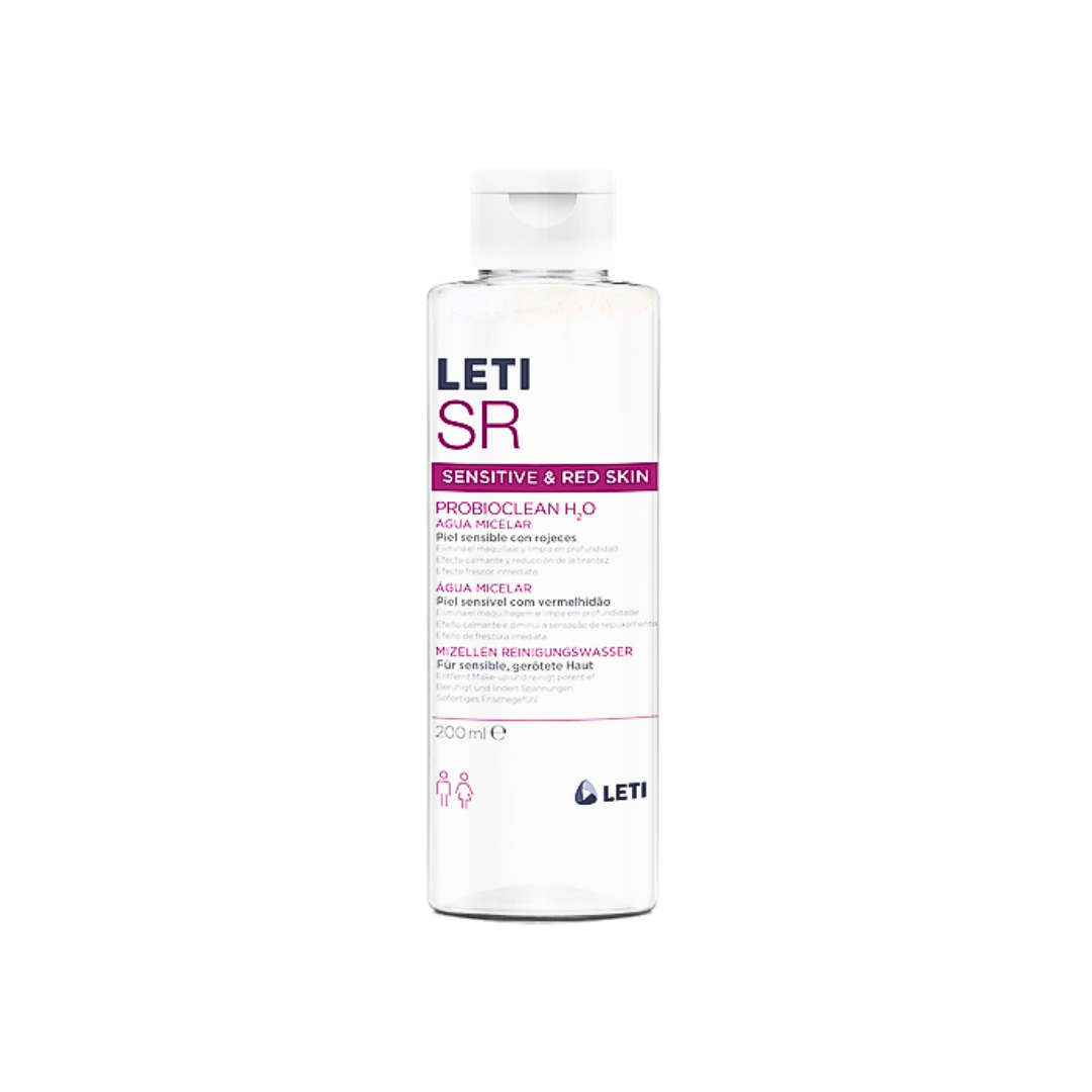 LETI SR Probioclean H2O Agua Micelar Piel Sensible con Rojeces Armstrong 200 ml