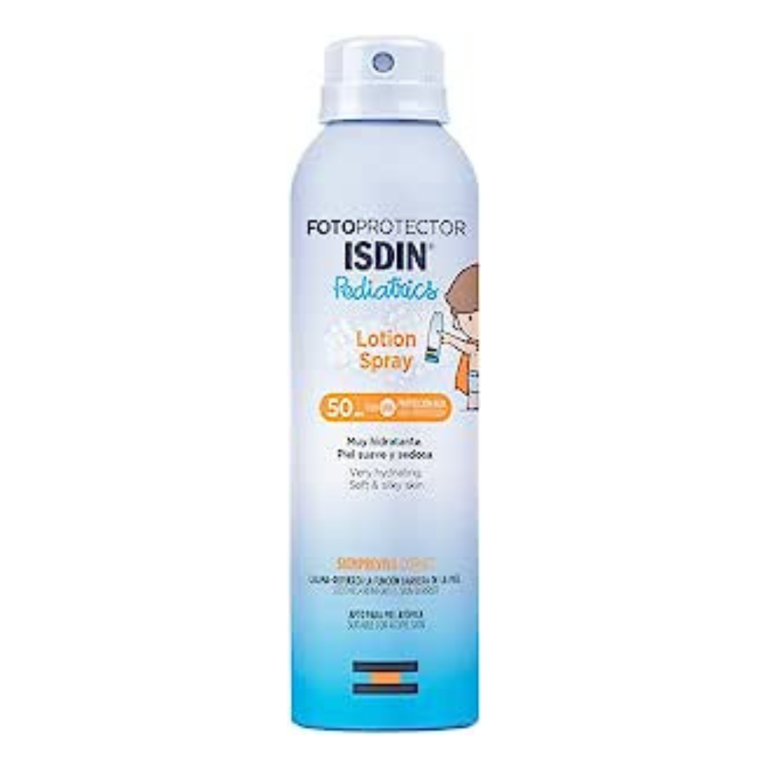 Protector Solar PEDIATRICS Transparent Spray SPF 50+ Isdin 200 ml