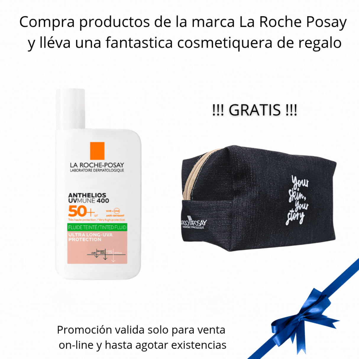 Protector Solar ANTHELIOS UV Mune Oil Control Fluido con Tinte La Roche Posay 50 ml