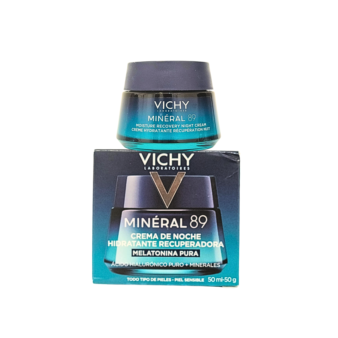 MINERAL 89 Melatonina Crema Reparadora de Noche Vichy 50 ml