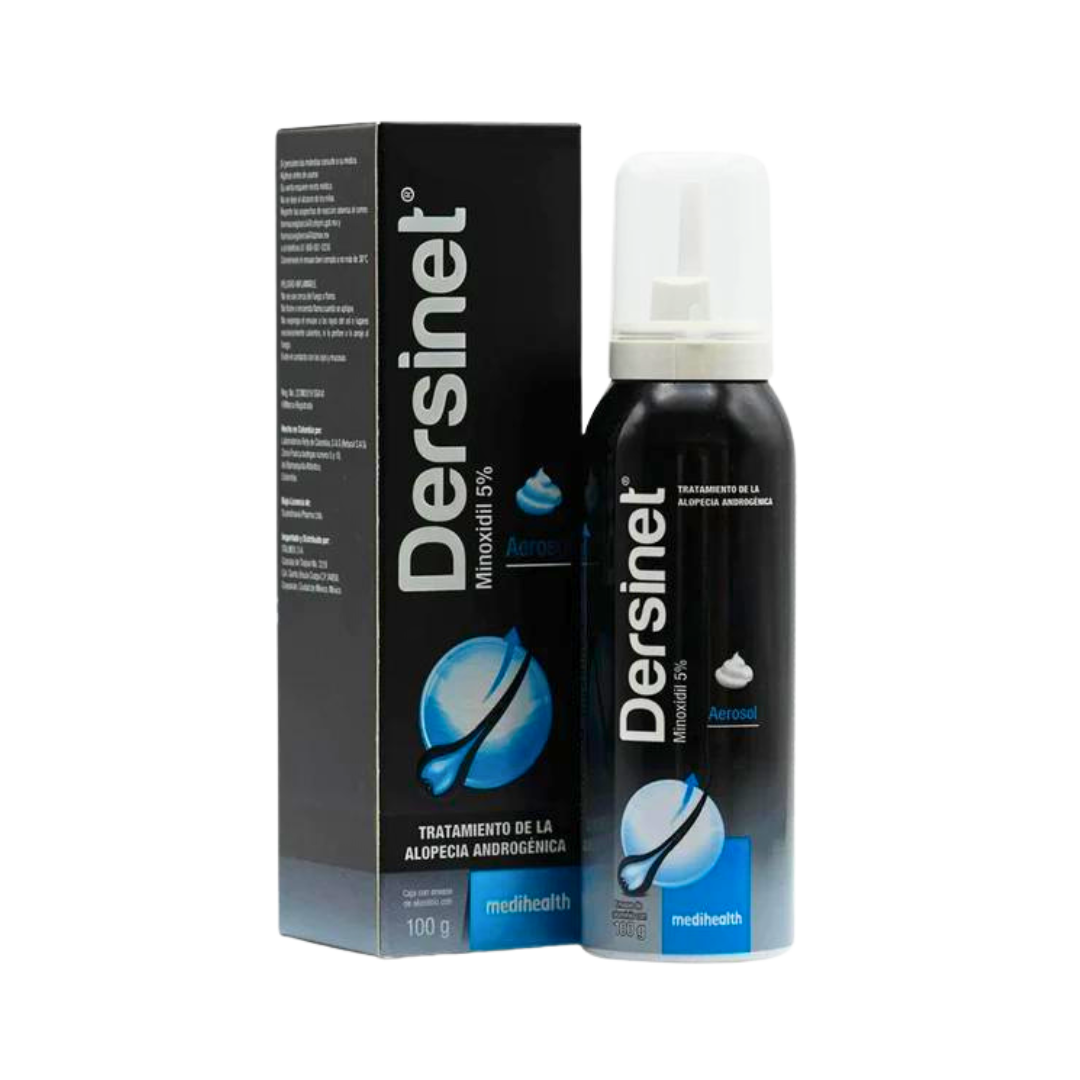 Minoxidil 5% DERSINET Espuma 100 gr Medihealth
