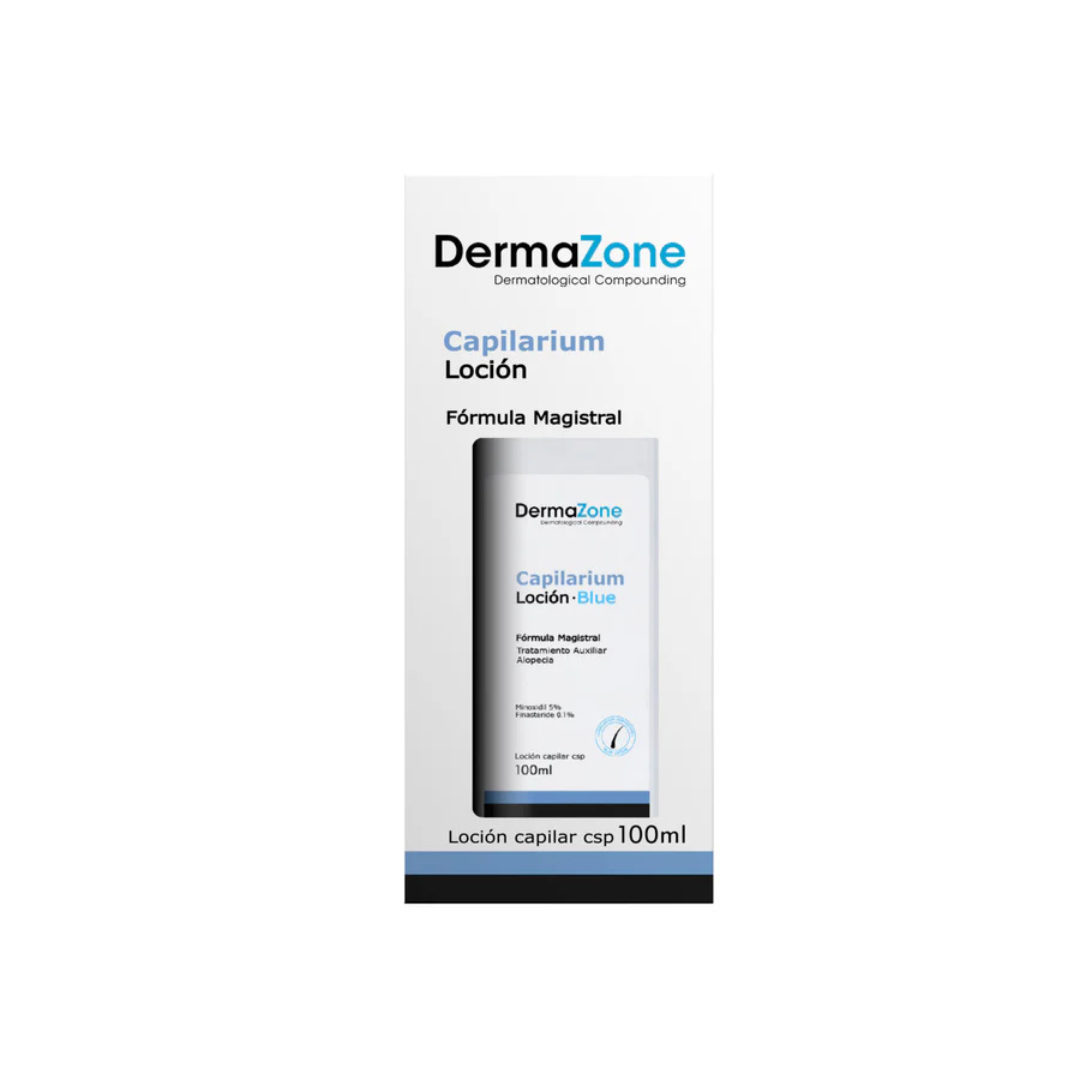 Minoxidil 5% Finasteride 0.1% CAPILARIUM Blue Locion Dermazone 100 ml