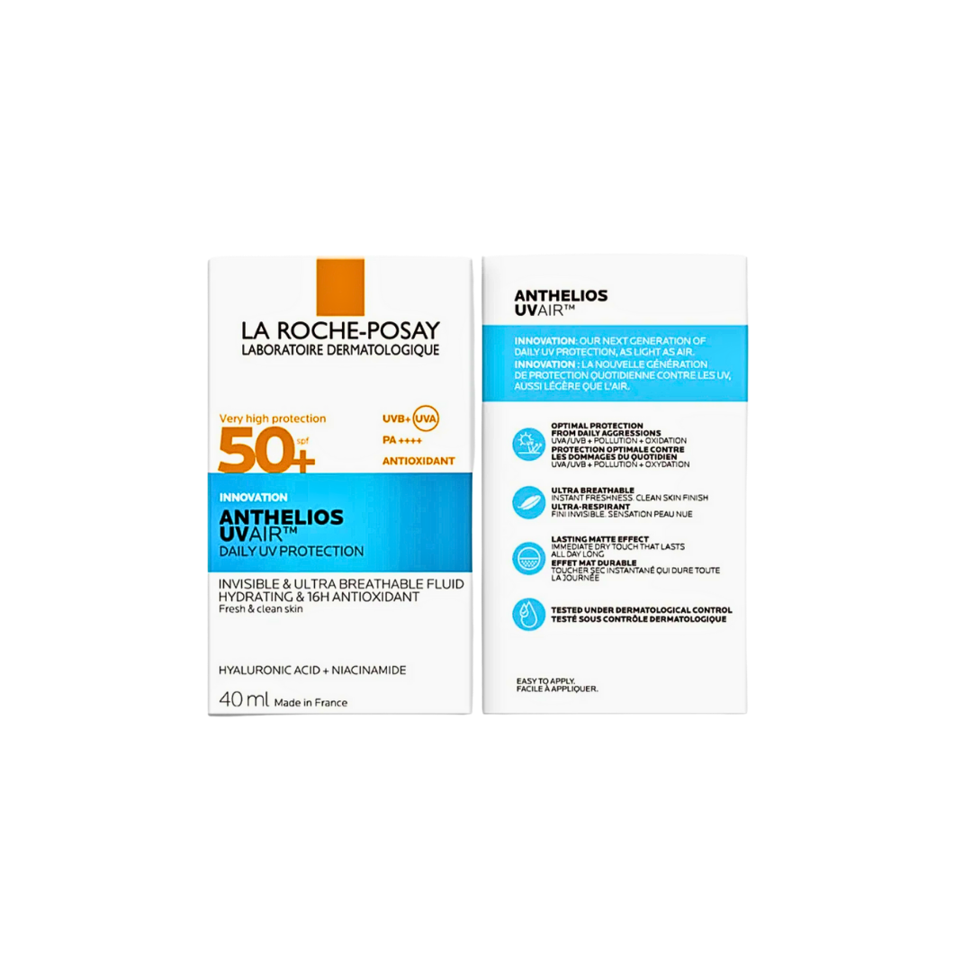 Protector Solar ANTHELIOS Uv Air SPF 50+ Fluido Invisible La Roche Posay 40 ml