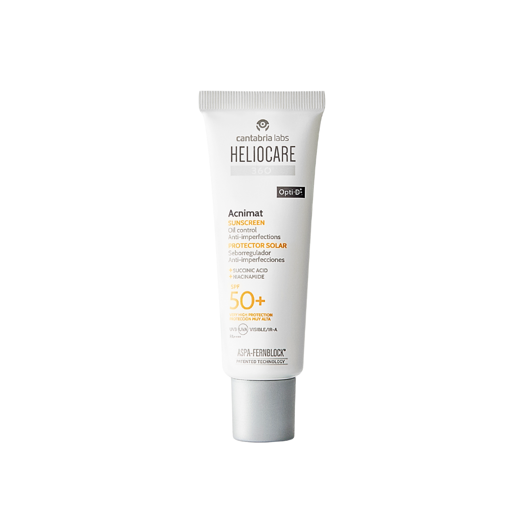 Protector Solar HELIOCARE 360 Acnimat Piel Acneica SPF 50+ Cantabria 50 ml