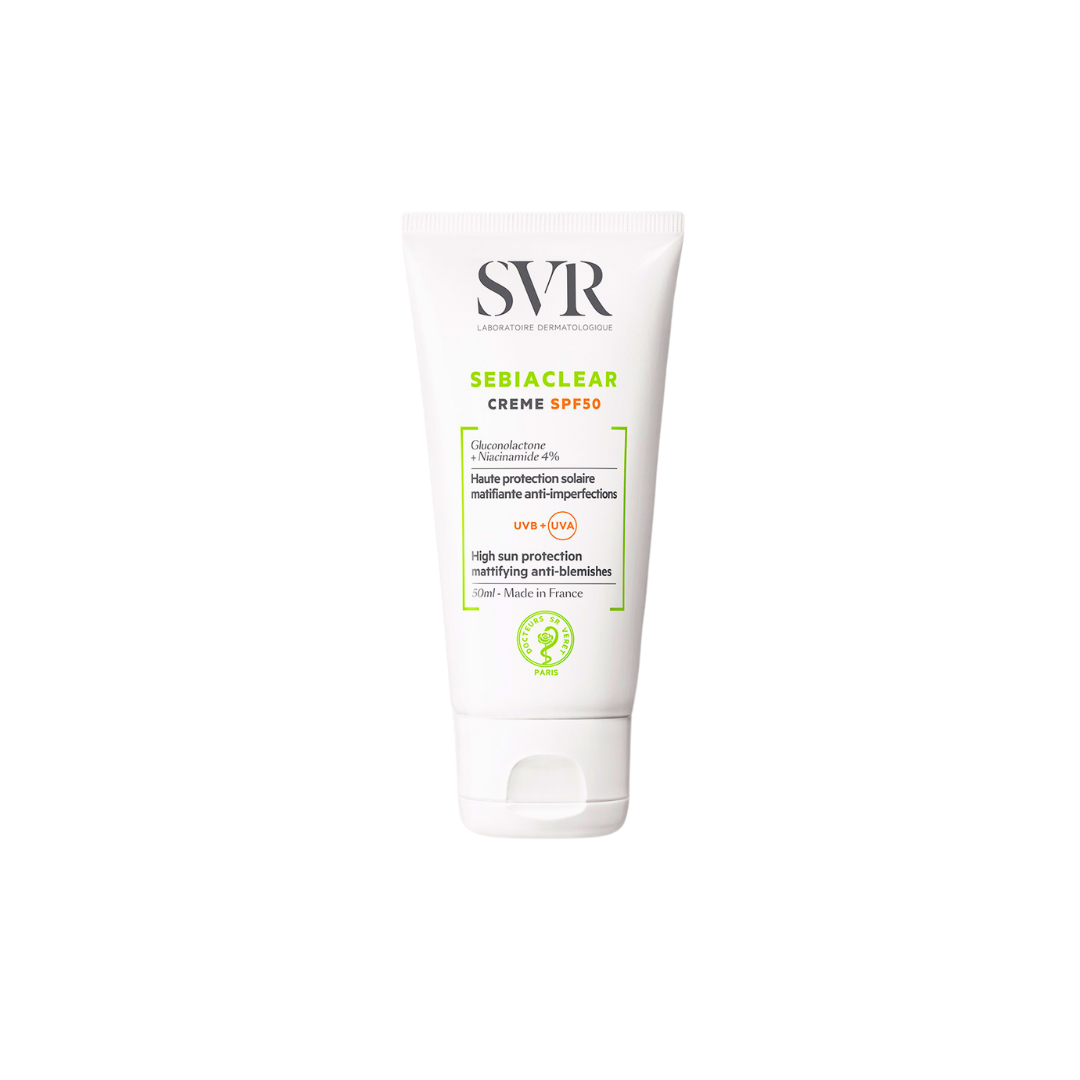 Protector Solar SEBIACLEAR Crema SPF 50 SVR 50 ml