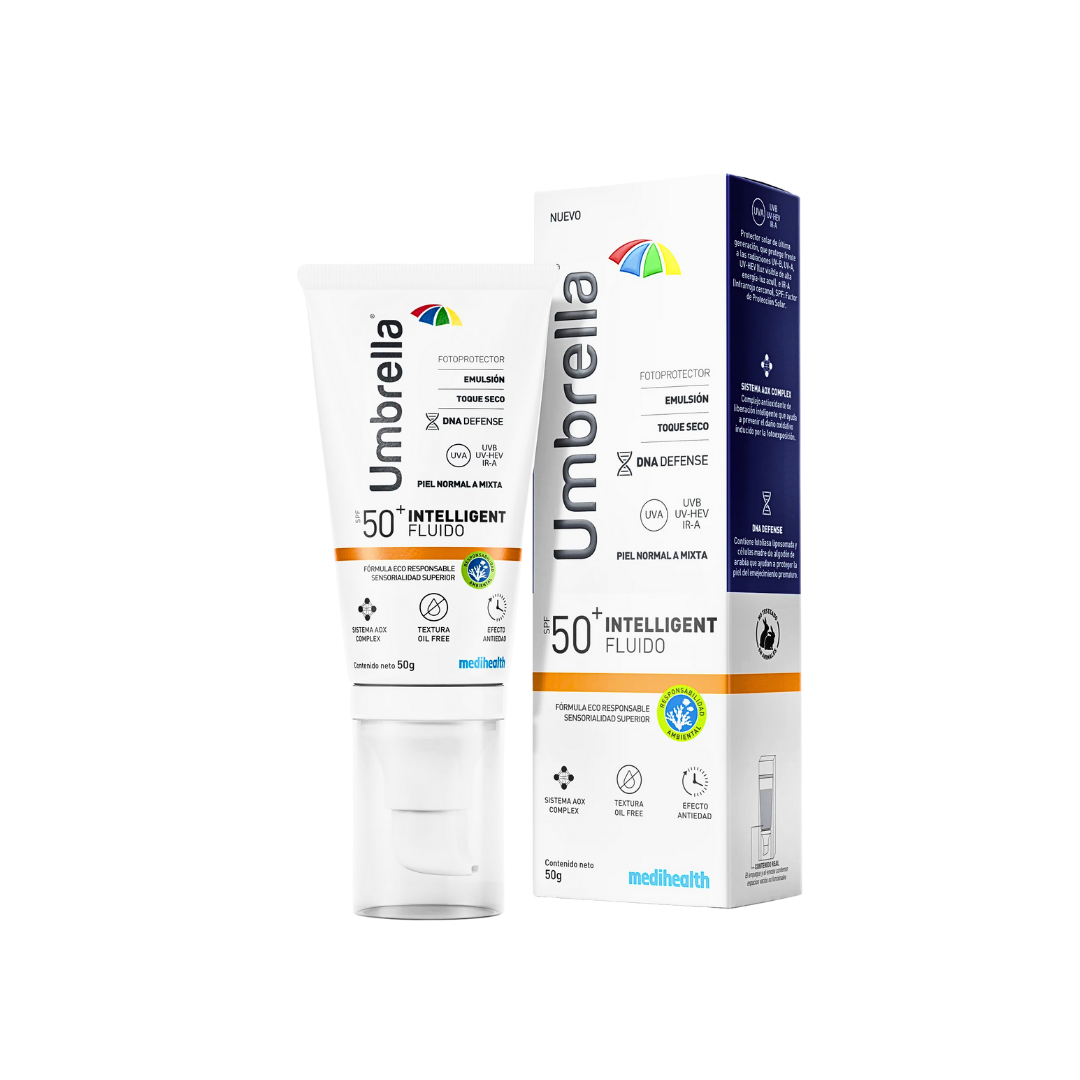 Protector Solar UMBRELLA Intelligent SPF 50+ Meihealth 50 gr