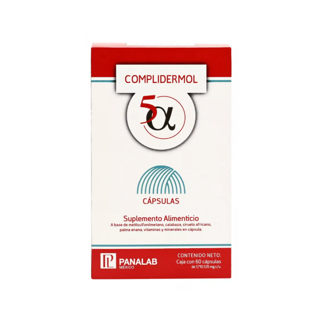 Suplemento COMPLIDERMOL 60 Capsulas Panalab