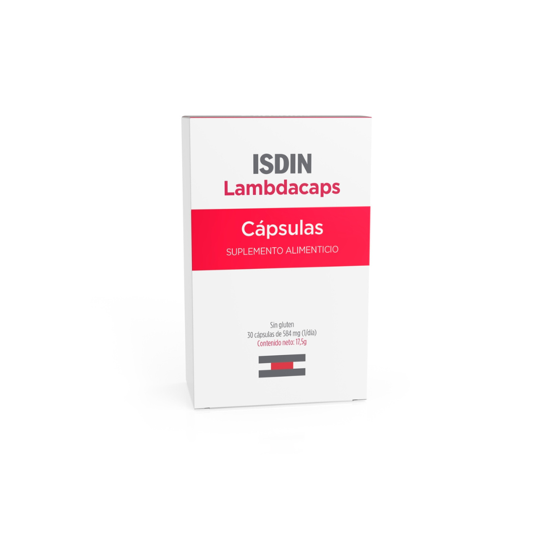 Suplemento 584 mg LAMBDACAPS 30 Capsulas Isdin