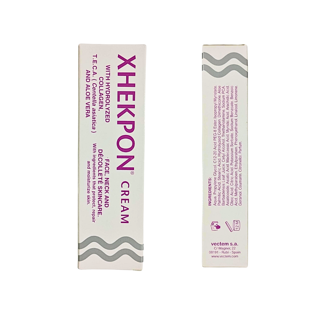 XHEKPON Crema Colageno Hidrolizado Cara Cuello y Escote Vectem 40 ml