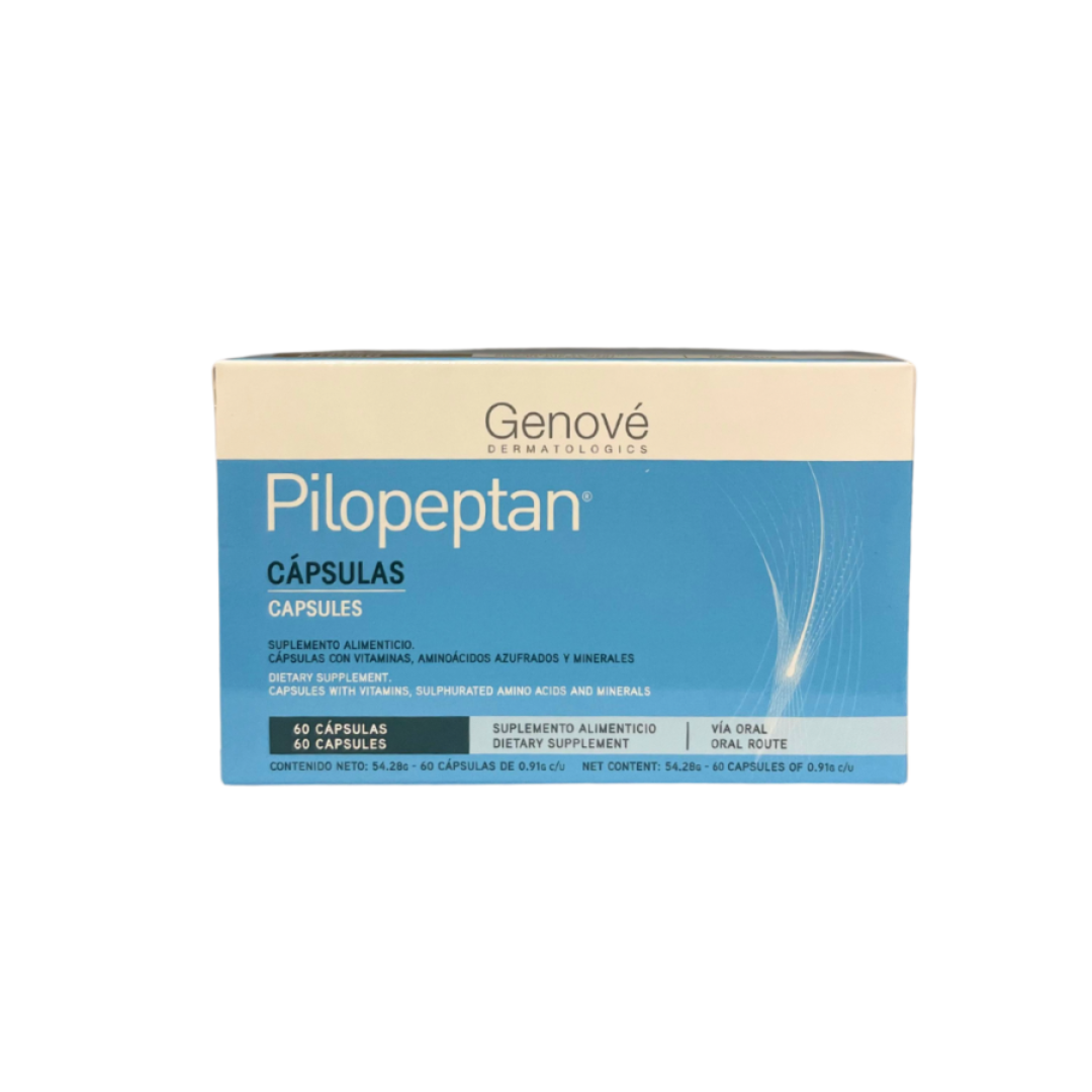 Suplemento PILOPEPTAN 60 Capsulas Genove