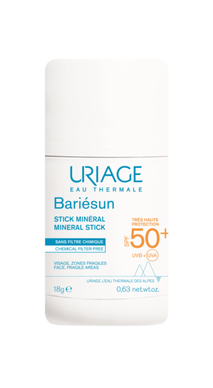 Protector Solar BARIESUN Stick Mineral SPF 50+ Uriage 18 gr