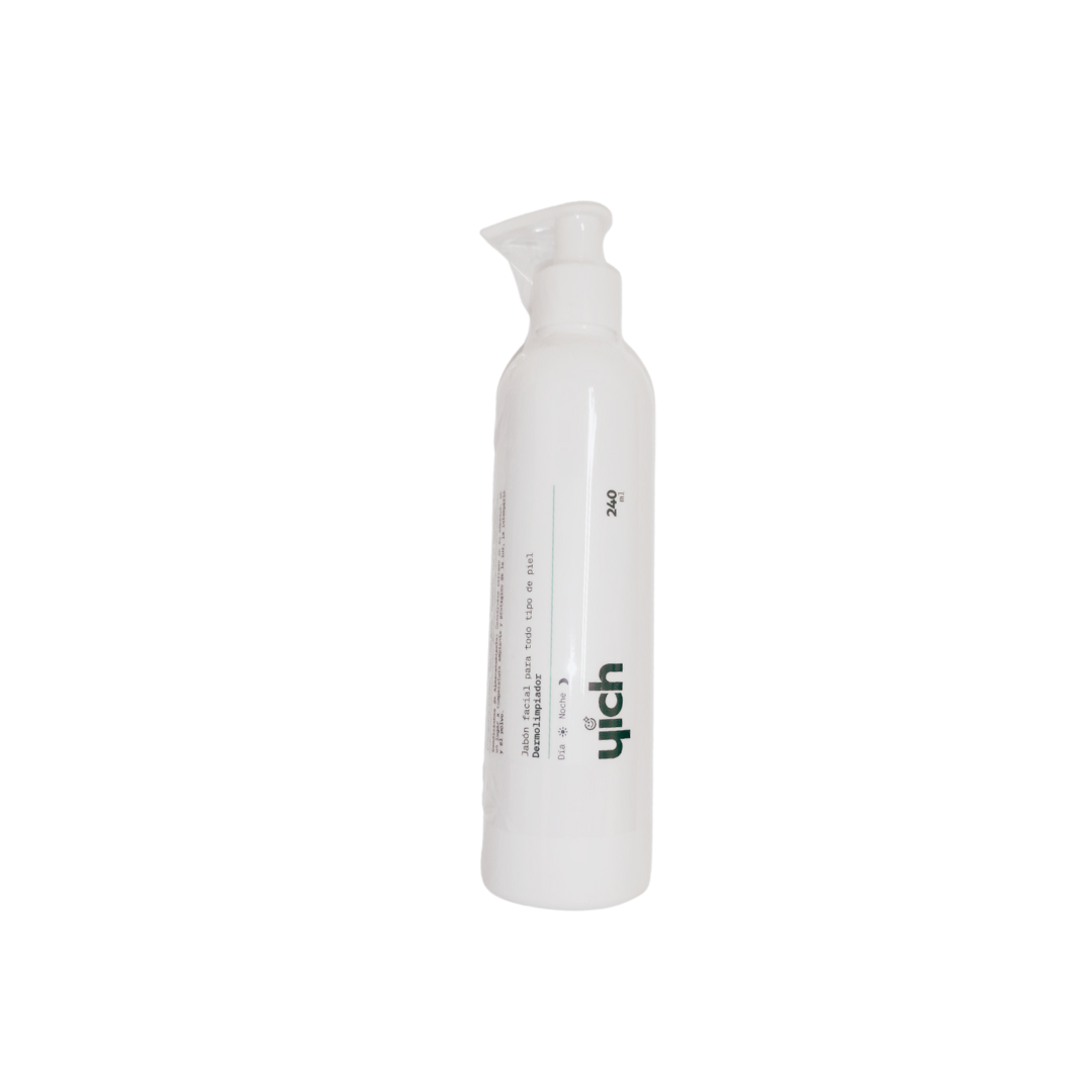 Gel Dermolimpiador Facial frasco 240 ml Yich