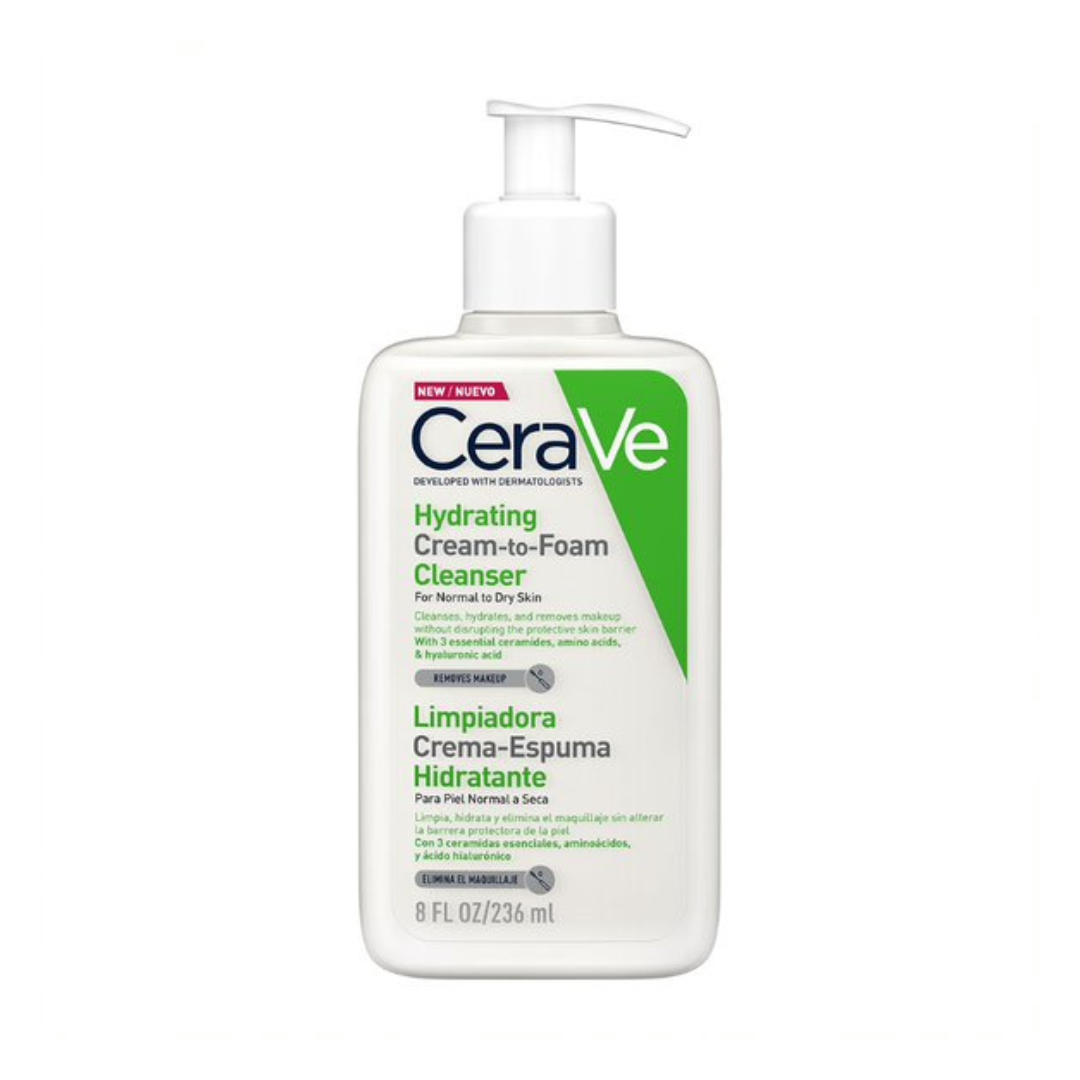 CERAVE Limpiadora Hidratante Crema-Espuma MVE Technology 236 ml