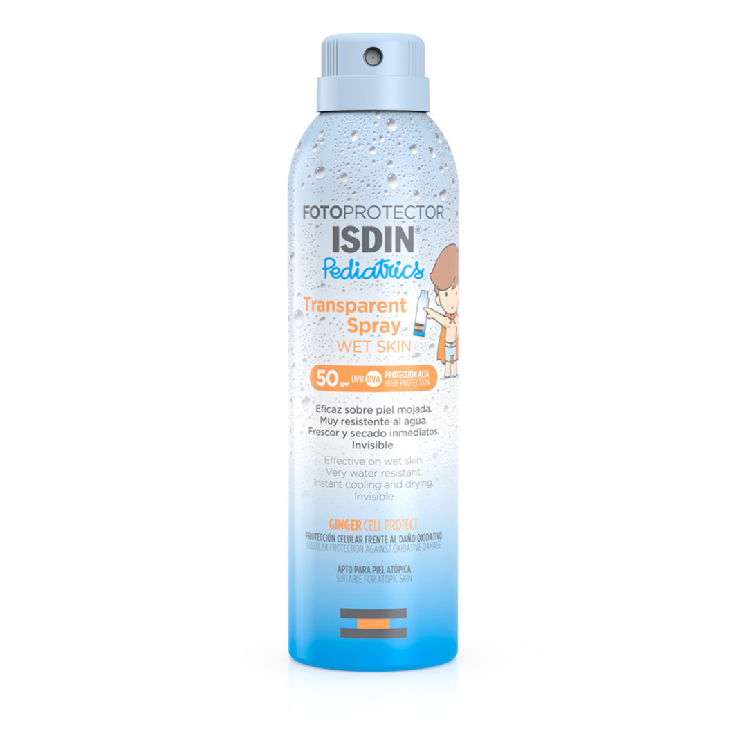 Protector Solar WET SKIN Pediatrico Transparente SPF 50 Isdin 250 ml