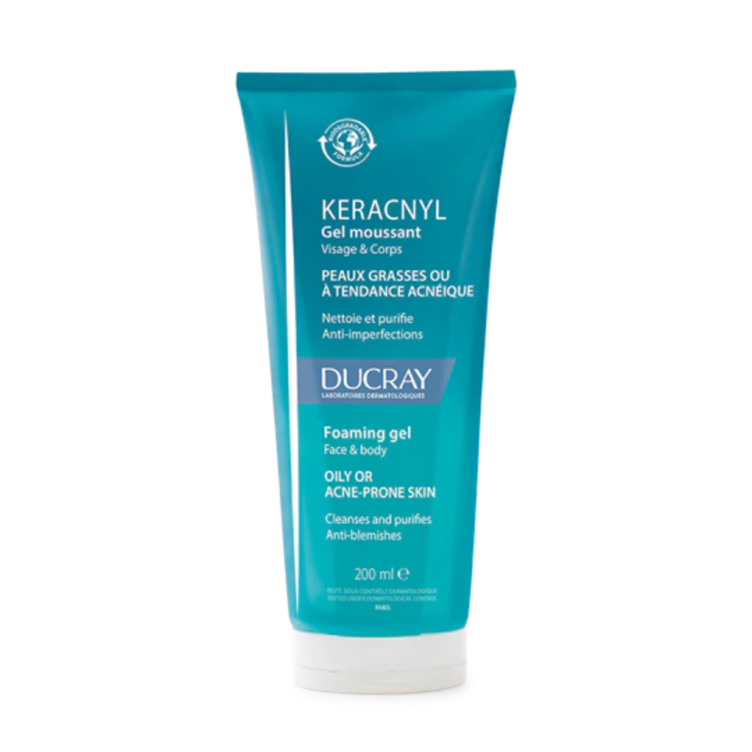 KERACNYL Gel dermolimpiador Ducray 200 ml