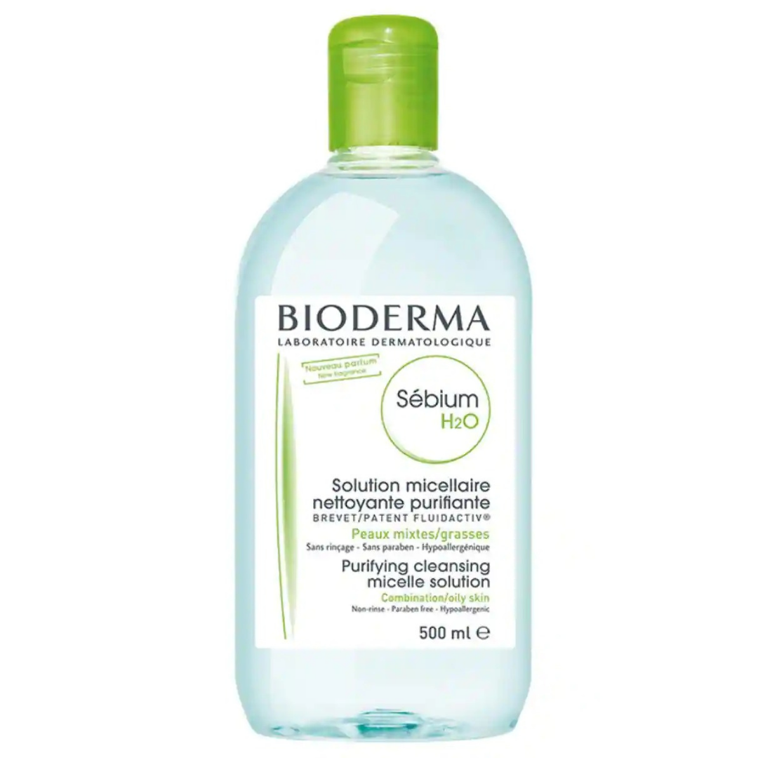 SEBIUM H2O Solucion Micelar Bioderma 500 ml
