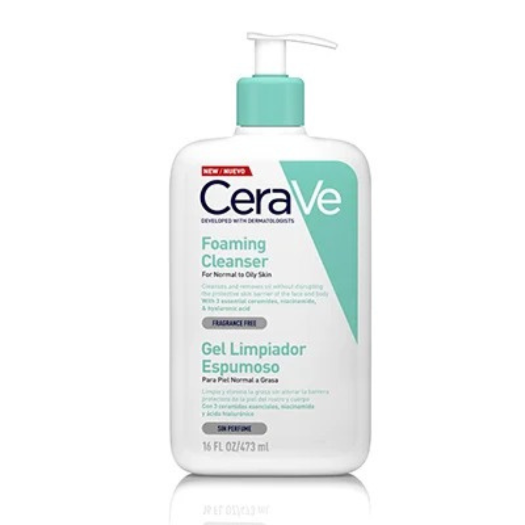 CERAVE Gel Limpiador Espumoso MVE Technology 473 ml