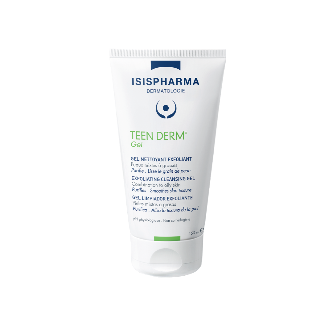 TEEN DERM Gel Limpiador Exfoliante Isis Pharma 150 ml