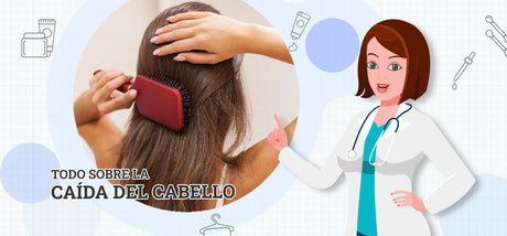 Todo lo que necesitas saber sobre la caída del cabello y sus cuidados
