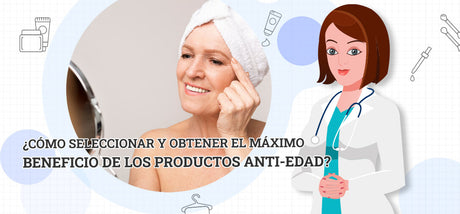 Mujer resultados de crema anti-arrugas