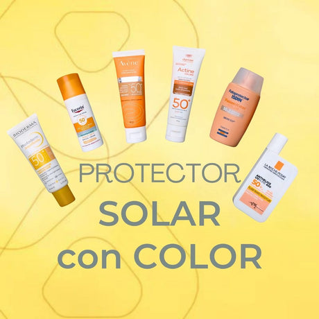 Protector Solar, CON COLOR