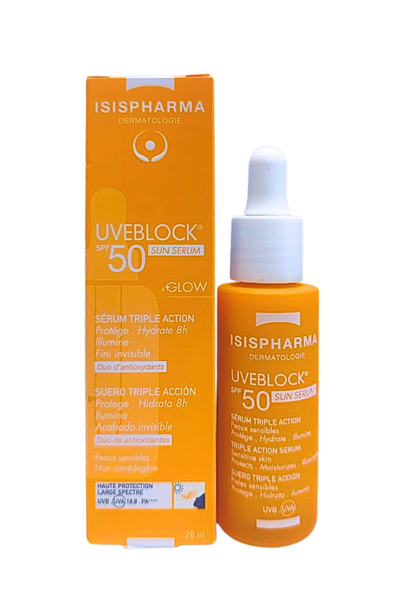 Protector Solar UVEBLOCK Sun Serum SPF 50+ Isis Pharma 28 ml