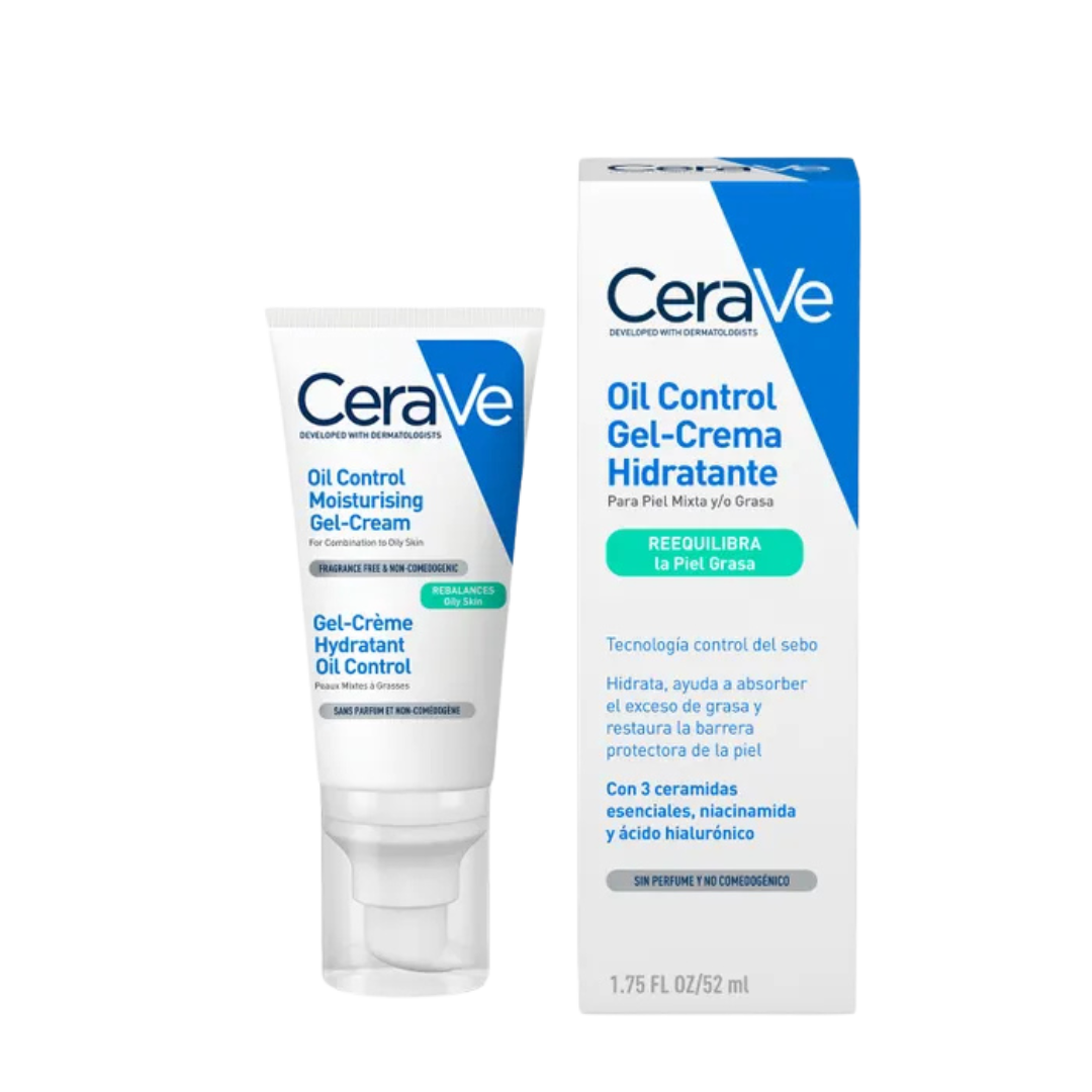 CERAVE Oil Control Gel-Crema Hidratante MVE Technology 50 ml