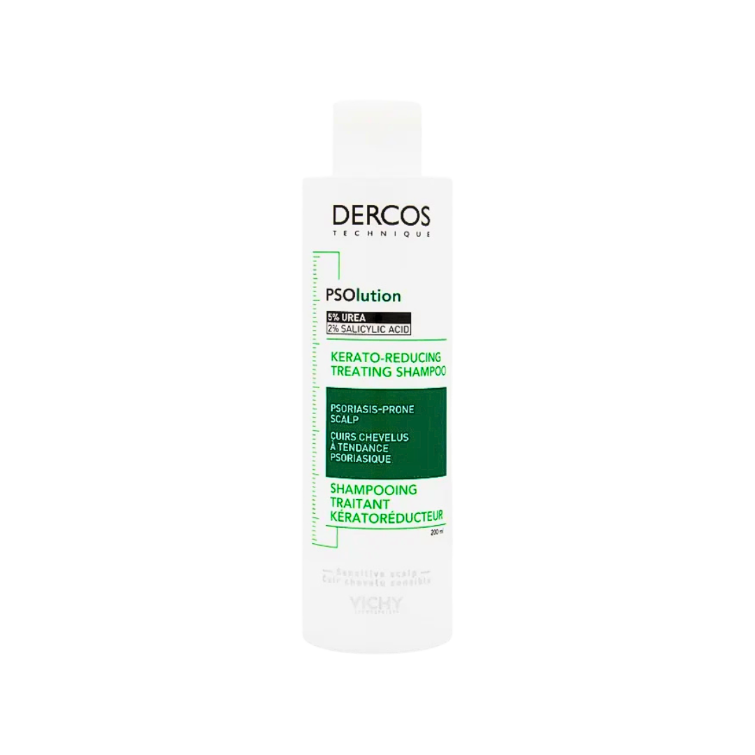 DERCOS PSOlution Shampoo Keratorreductor Vichy 200 ml