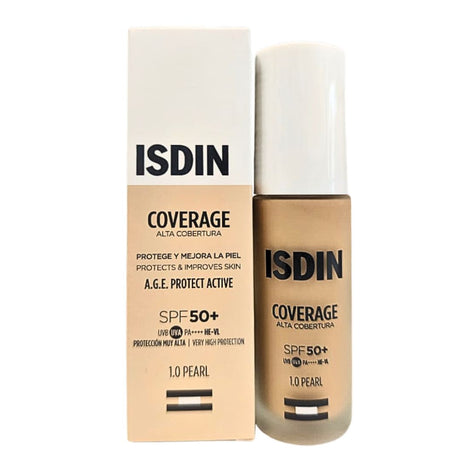 COVERAGE Tono 1 Pearl FPS 50+ Base de Maquillaje Isdin 30 gr