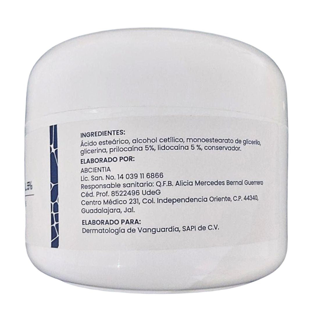 Prilocaina Lidocaina 5% Crema Anestesica 200 gr  Abcientia