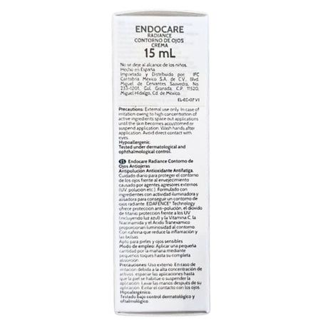 RADIANCE Endocare Contorno de ojos Cantabria 15 ml