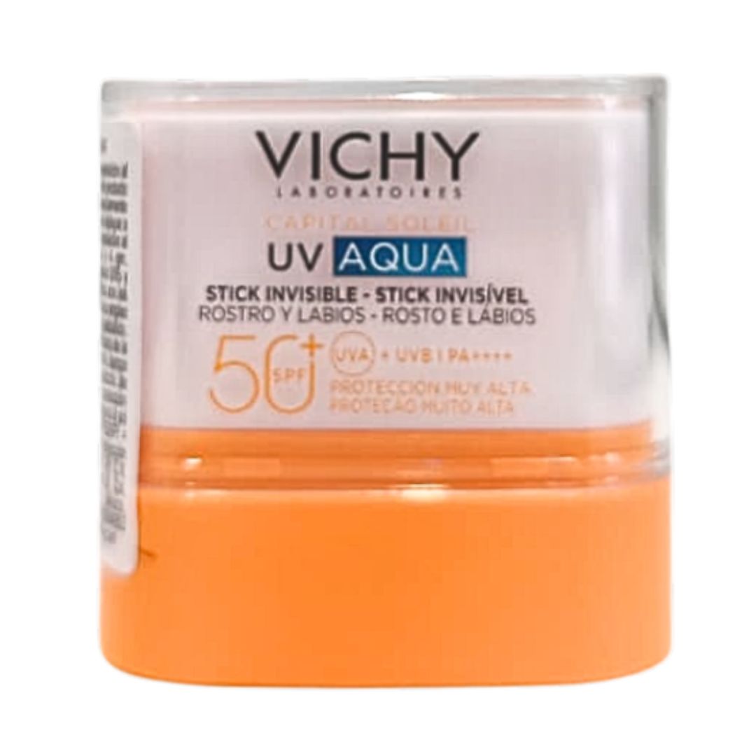 Protector Solar CAPITAL SOLEIL UV Aqua Stick Invisible SPG 50+ Vichy 9 gr