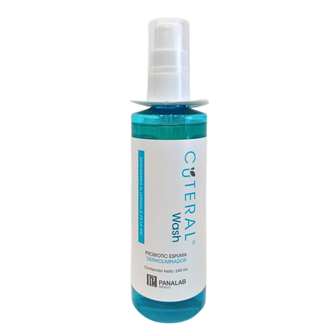 CUTERAL Wash Probiotic Espuma Dermolimpiadora Panalab 240 ml