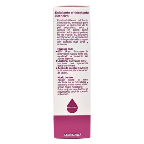 URESKIN 40 Exfoliante e Hidratante Intensivo Farmapiel 50 gr