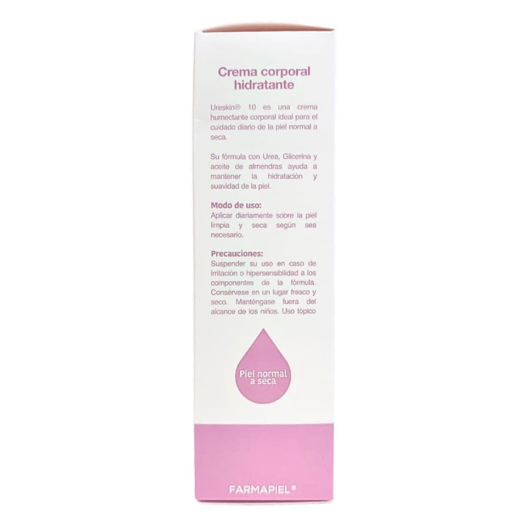 URESKIN 10 Crema Hidratante Uso Diario Famrapiel 250 gr