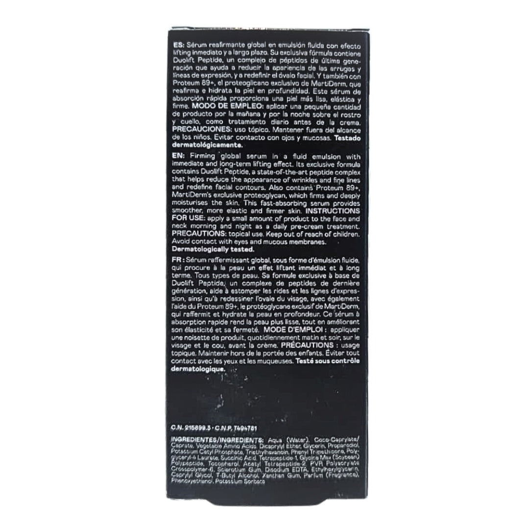 BLACK DIAMOND Absolute Lift Serum Reafirmante Martiderm 30 ml