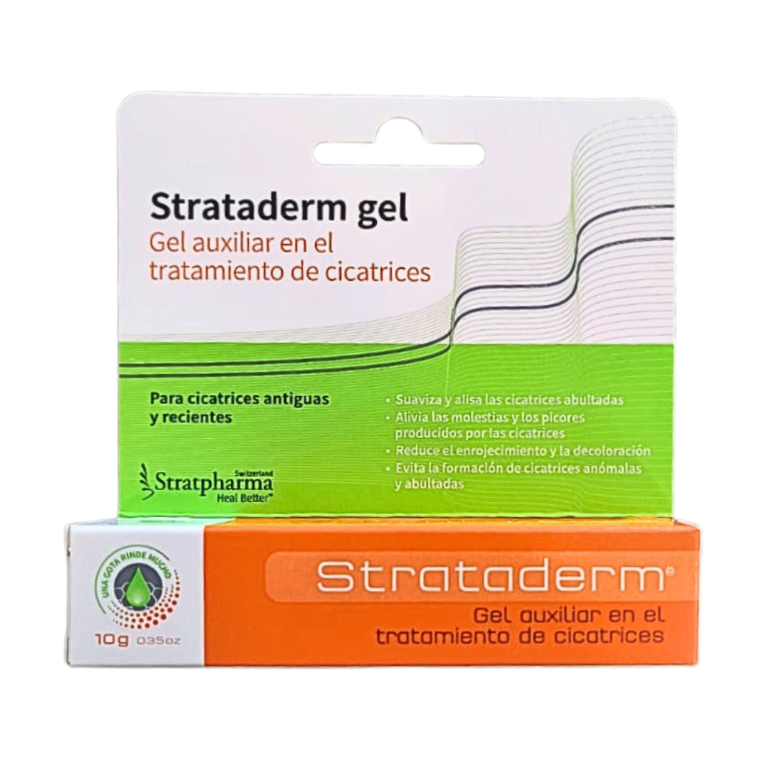 STRATADERM Gel Auxiliar Para Cicatrices Stratpharma 10 gr