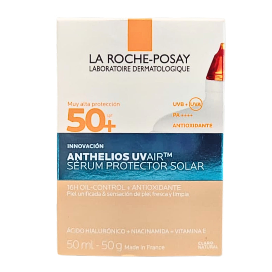 Protector Solar ANTHELIOS Uv Air SPF 50+ Fluido Tinte Claro La Roche Posay 40 ml