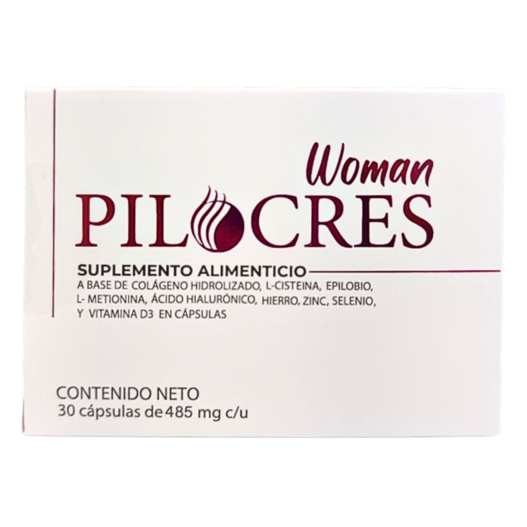 Suplemento PILOCRES Woman 30 Capsulas