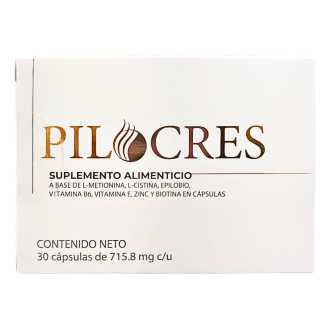 Suplemento PILOCRES 30 Capsulas