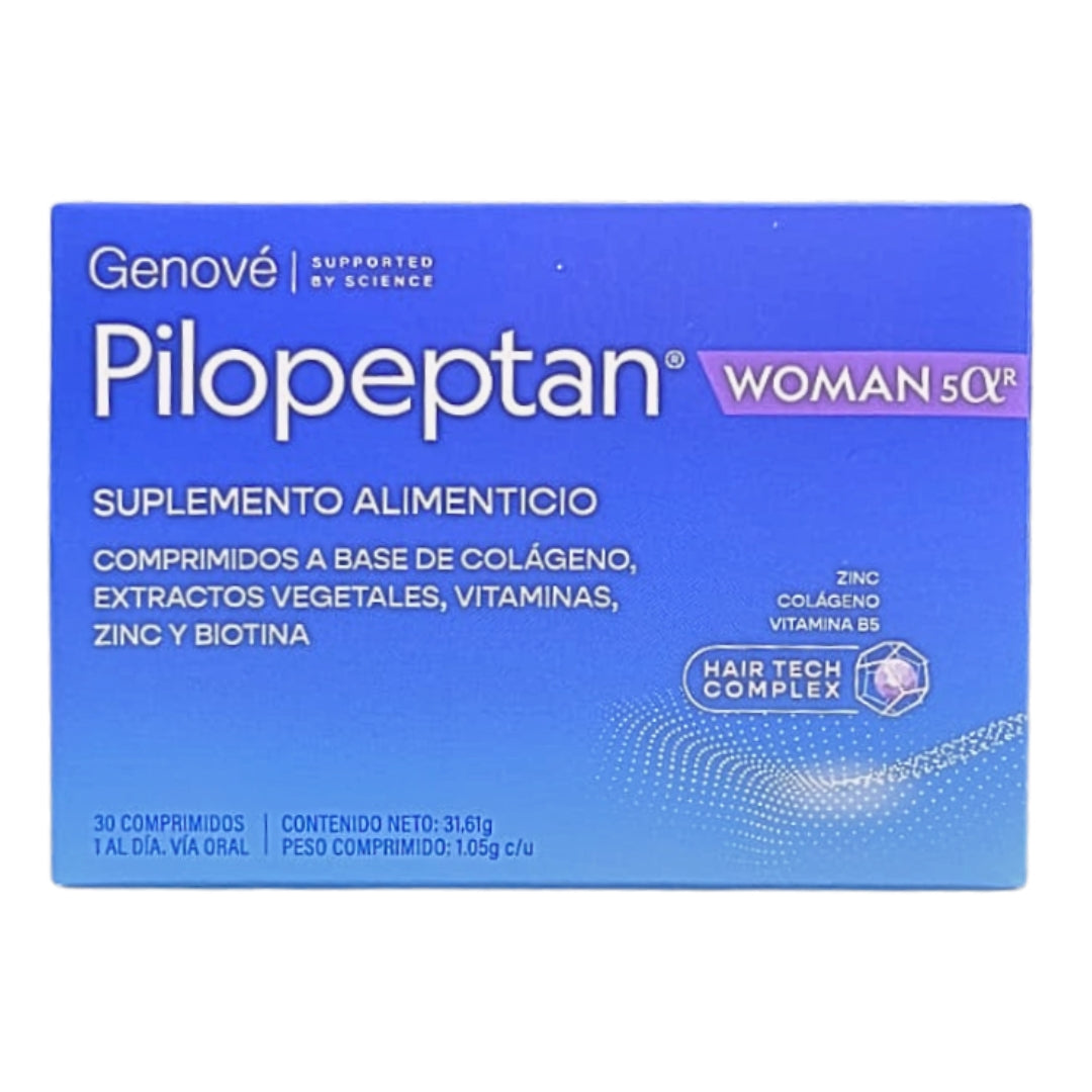 Suplemento PILOPEPTAN Woman 5 Alfa Reductasa 30 Comprimidos Genove
